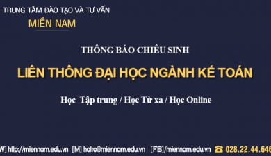 Liên thông Đại học ngành Kế toán