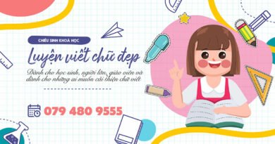 Khóa học Luyện viết chữ đẹp