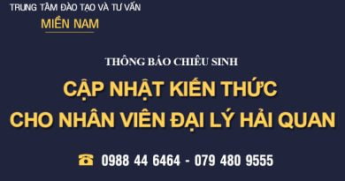 Lớp Cập nhật Kiến thức cho nhân viên Đại học Hải quan